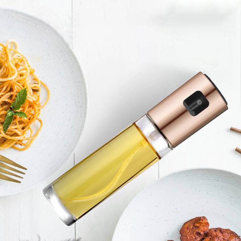 Oil Spray Bottle for Cooking & BBQ | Leakproof Push-Type Olive Oil & Vinegar Sprayer - Image 9