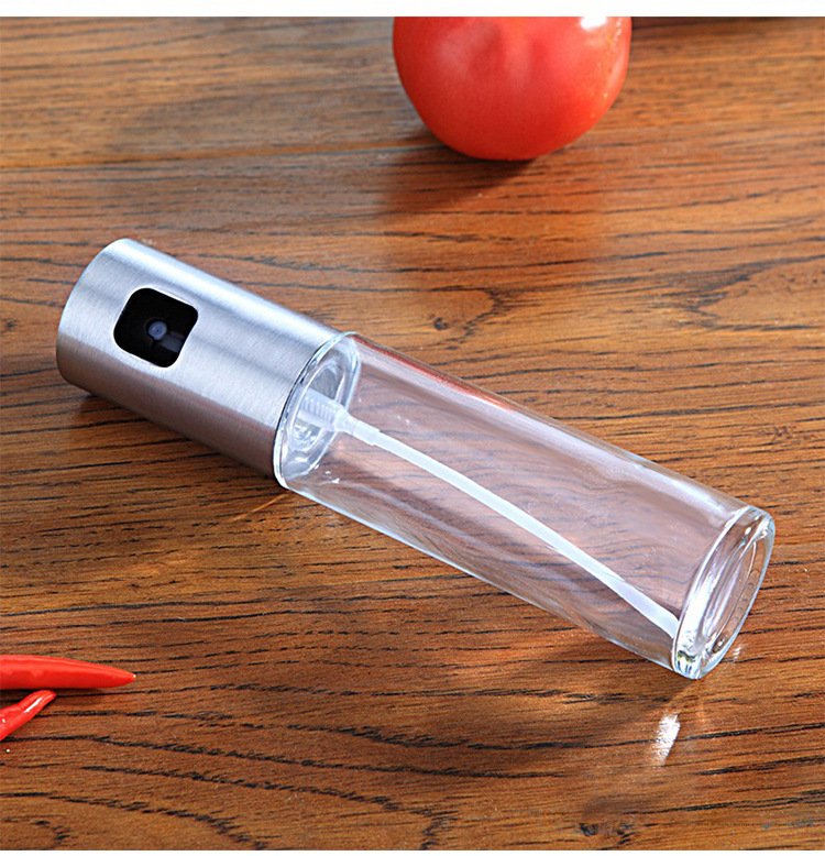Oil Spray Bottle for Cooking & BBQ | Leakproof Push-Type Olive Oil & Vinegar Sprayer - Image 10