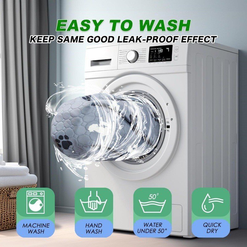 Reusable Pet Pee Pads – Machine-Washable, Indoor Potty Training Mat - Image 5