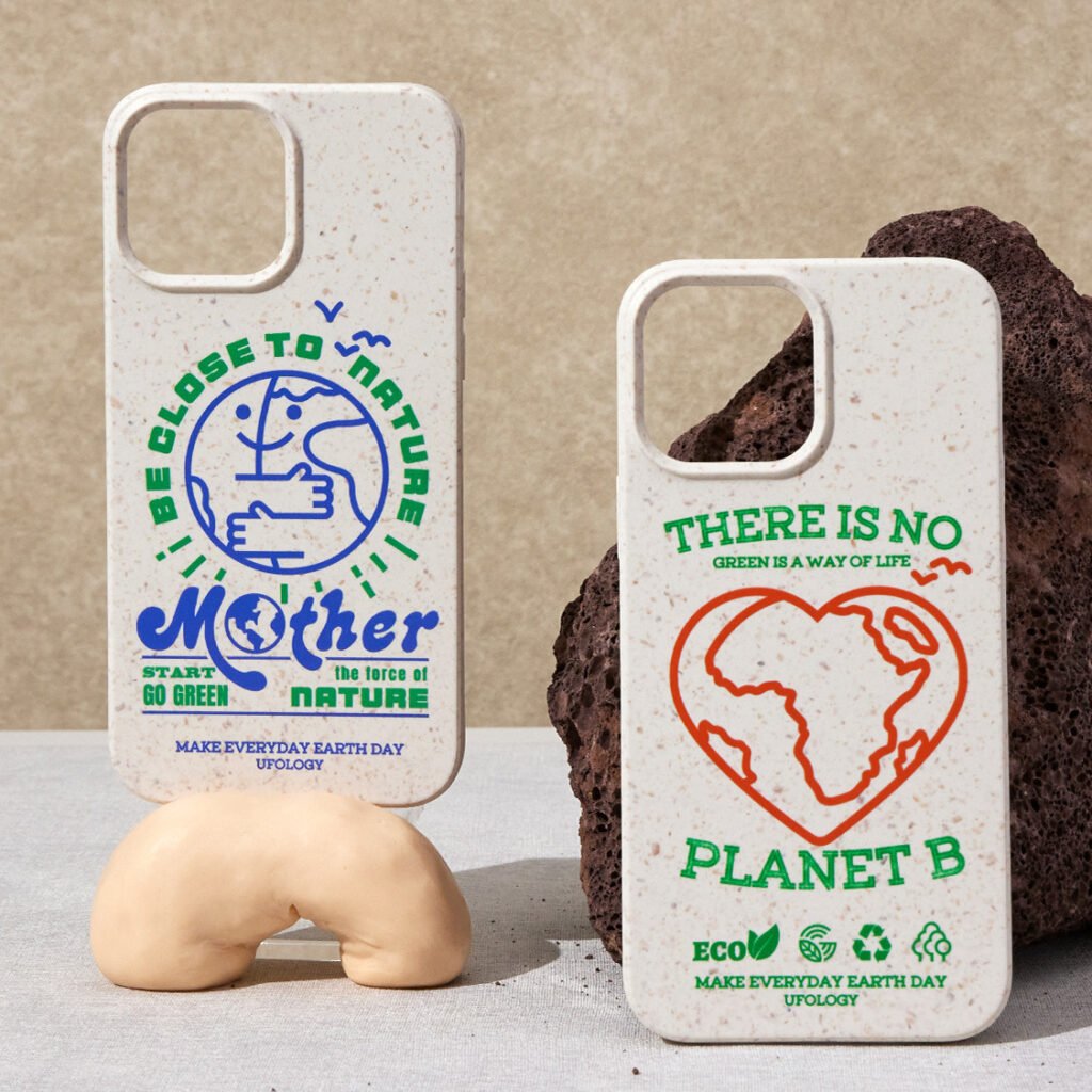 Eco-Friendly Wheat Straw Phone Case | Biodegradable Protective Cover, Sustainable & Plastic-Free