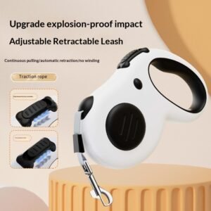 Retractable Dog & Cat Leash – Automatic, Tangle-Free Walking for Pets