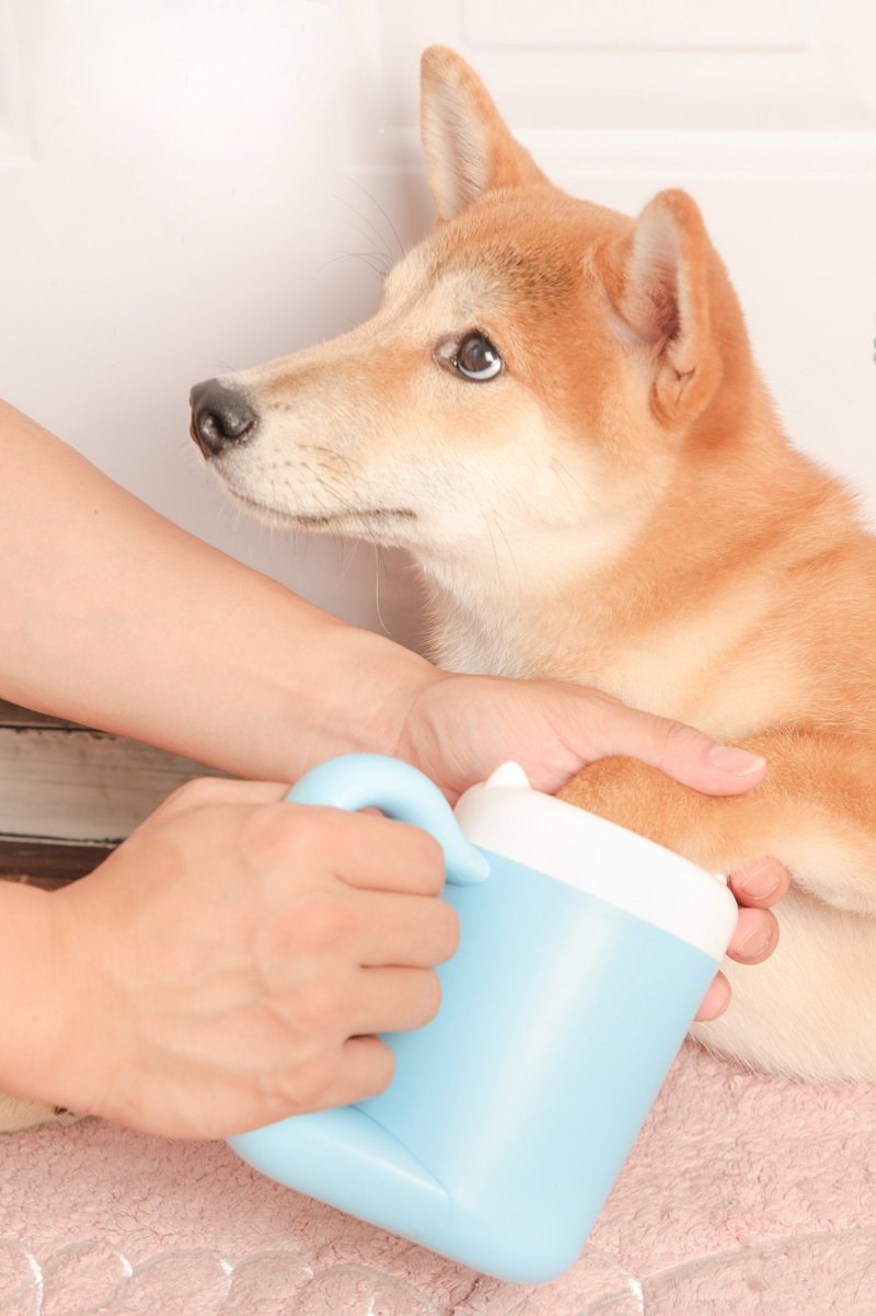 Pet Paw Cleaner Press-to-Spin - 360° Rotating Silicone Mud Washer Cup - Image 8