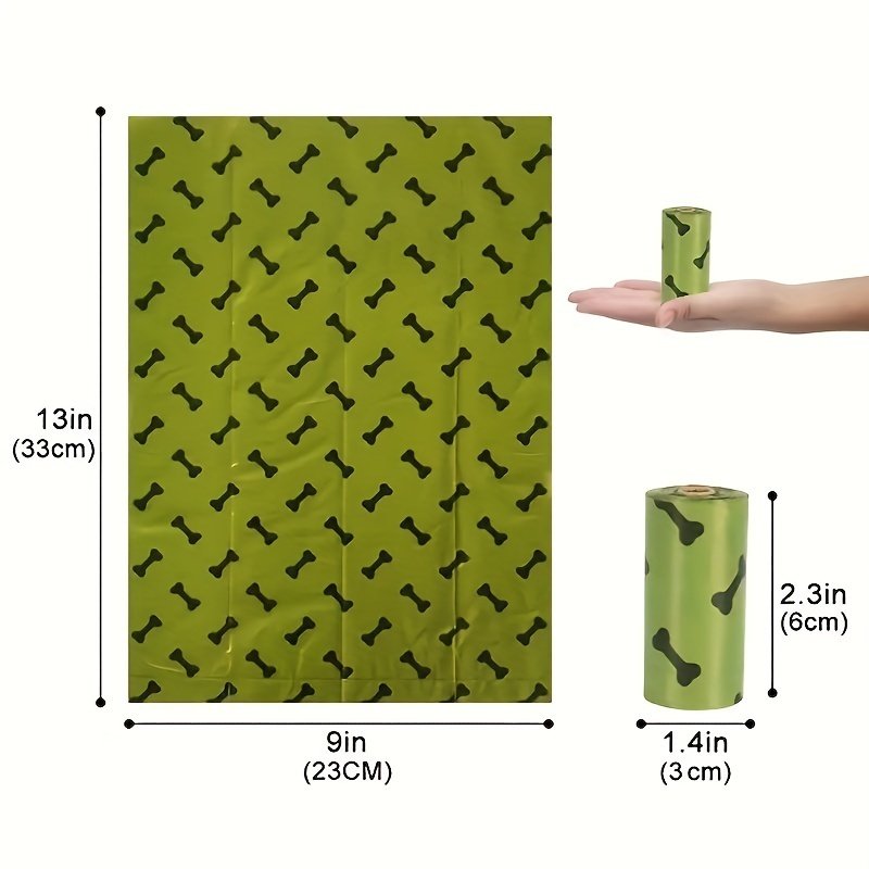 Dog Litter Bags Biodegradable – Leak-Proof Pet Cleanup Bags for Outdoor Walks | 15 Rolls - Image 5