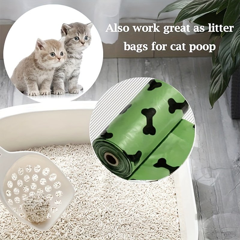 Dog Litter Bags Biodegradable – Leak-Proof Pet Cleanup Bags for Outdoor Walks | 15 Rolls - Image 10