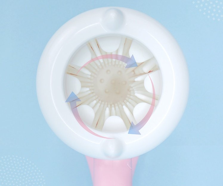 Pet Paw Cleaner Press-to-Spin - 360° Rotating Silicone Mud Washer Cup - Image 6