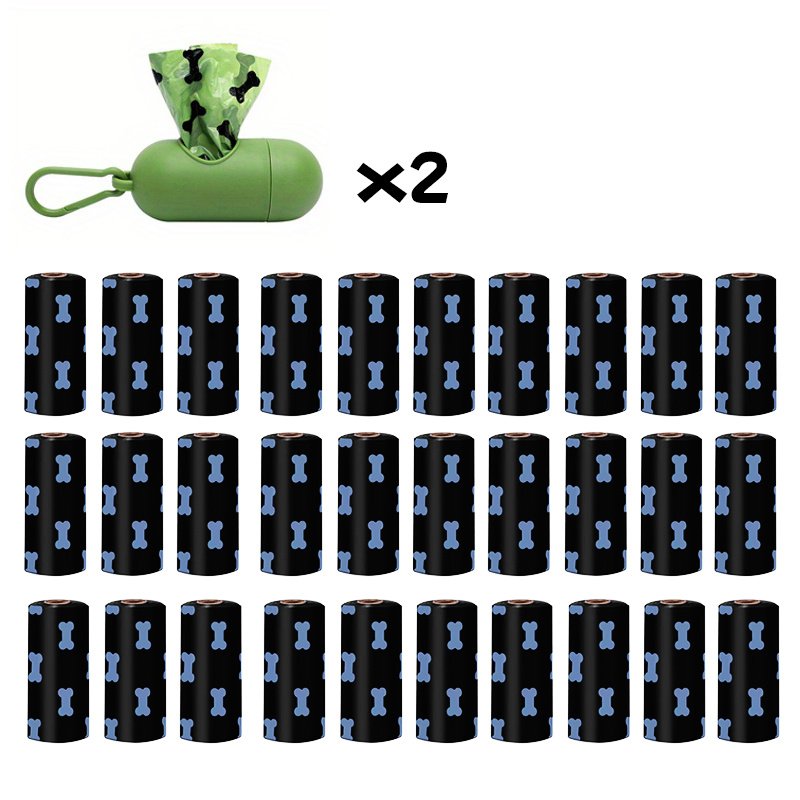 Dog Litter Bags Biodegradable – Leak-Proof Pet Cleanup Bags for Outdoor Walks | 15 Rolls - Image 2