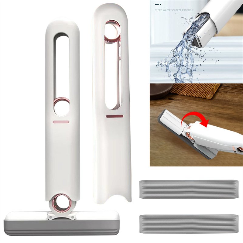 Portable Mini Handheld Sponge Squeeze Mop – Portable Squeeze Cleaner for Home & Car - Image 3
