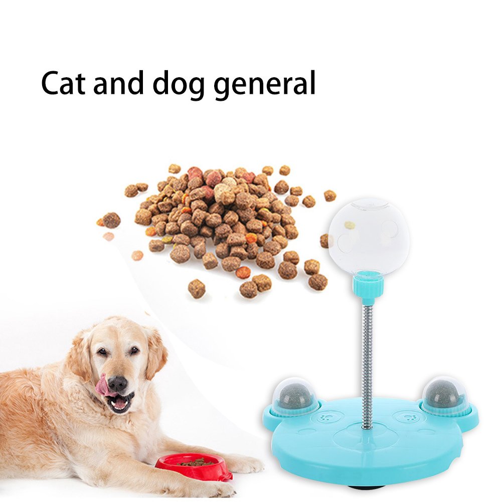Self-Playing Cat Toy - Interactive Tumbler Treat Dispenser, Swing Feeder Puzzle Toys for Cat Playing & Slow Feeding - Image 3