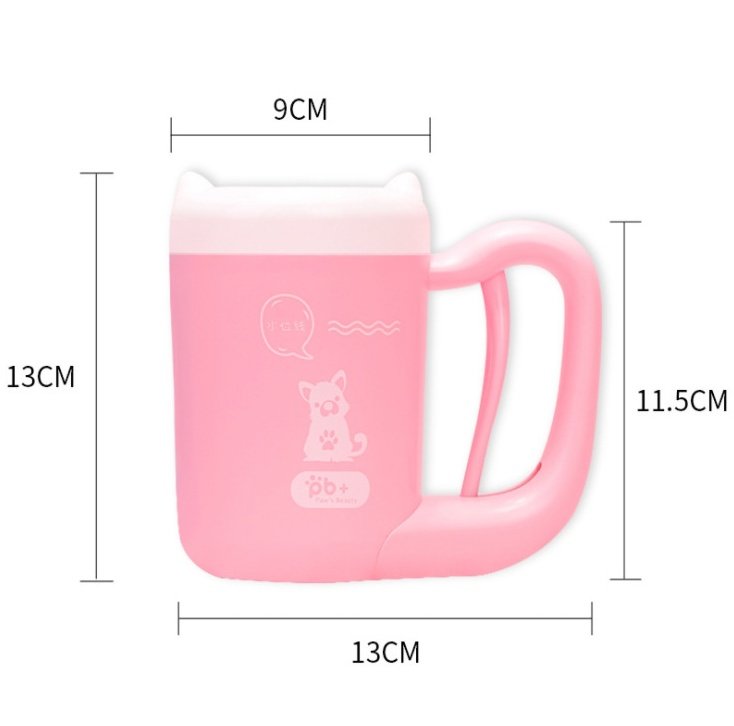 Pet Paw Cleaner Press-to-Spin - 360° Rotating Silicone Mud Washer Cup - Image 5