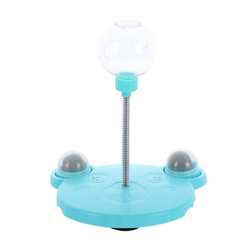 Self-Playing Cat Toy - Interactive Tumbler Treat Dispenser, Swing Feeder Puzzle Toys for Cat Playing & Slow Feeding - Image 5