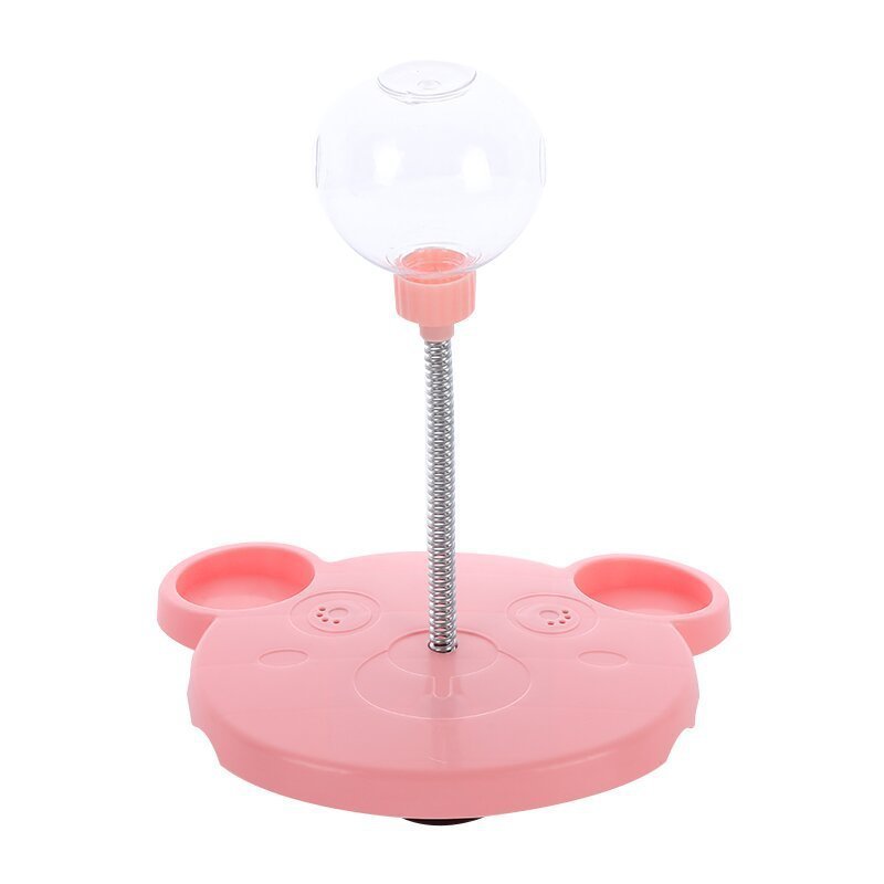 Self-Playing Cat Toy - Interactive Tumbler Treat Dispenser, Swing Feeder Puzzle Toys for Cat Playing & Slow Feeding - Image 10